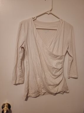 Soft Surroundings Alyssa Wrap-Style Top